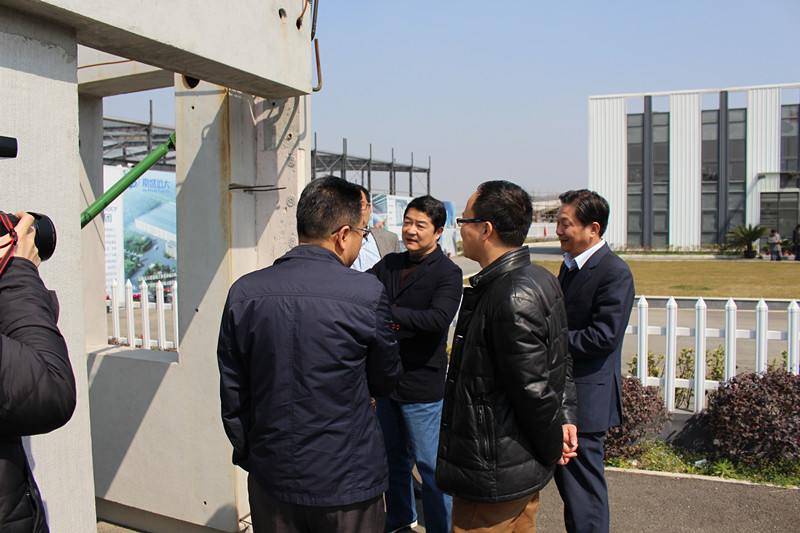苏州市住建局赴嘉盛远大召开苏州市建筑工业化现场工作会