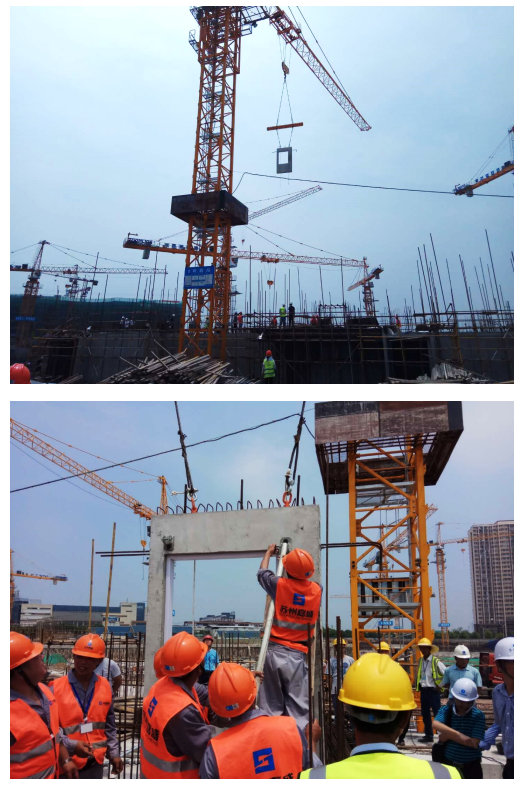 喜报:虎丘C地块预制构件正式开始安装